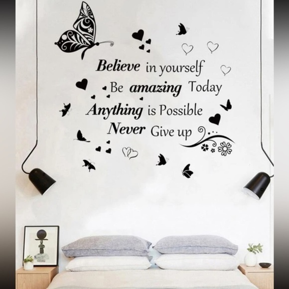 Believe in Yourself Graphic Wall Sticker - Picture 7 of 7